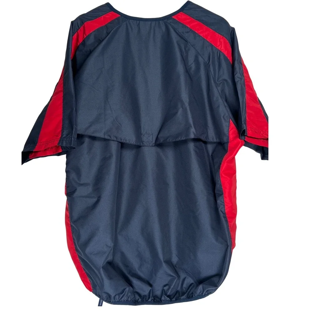 Cooperstown Dreams Park XL Navy Red‎ Short Sleeve Pullover Windbreaker Baseball - Picture 2 of 7